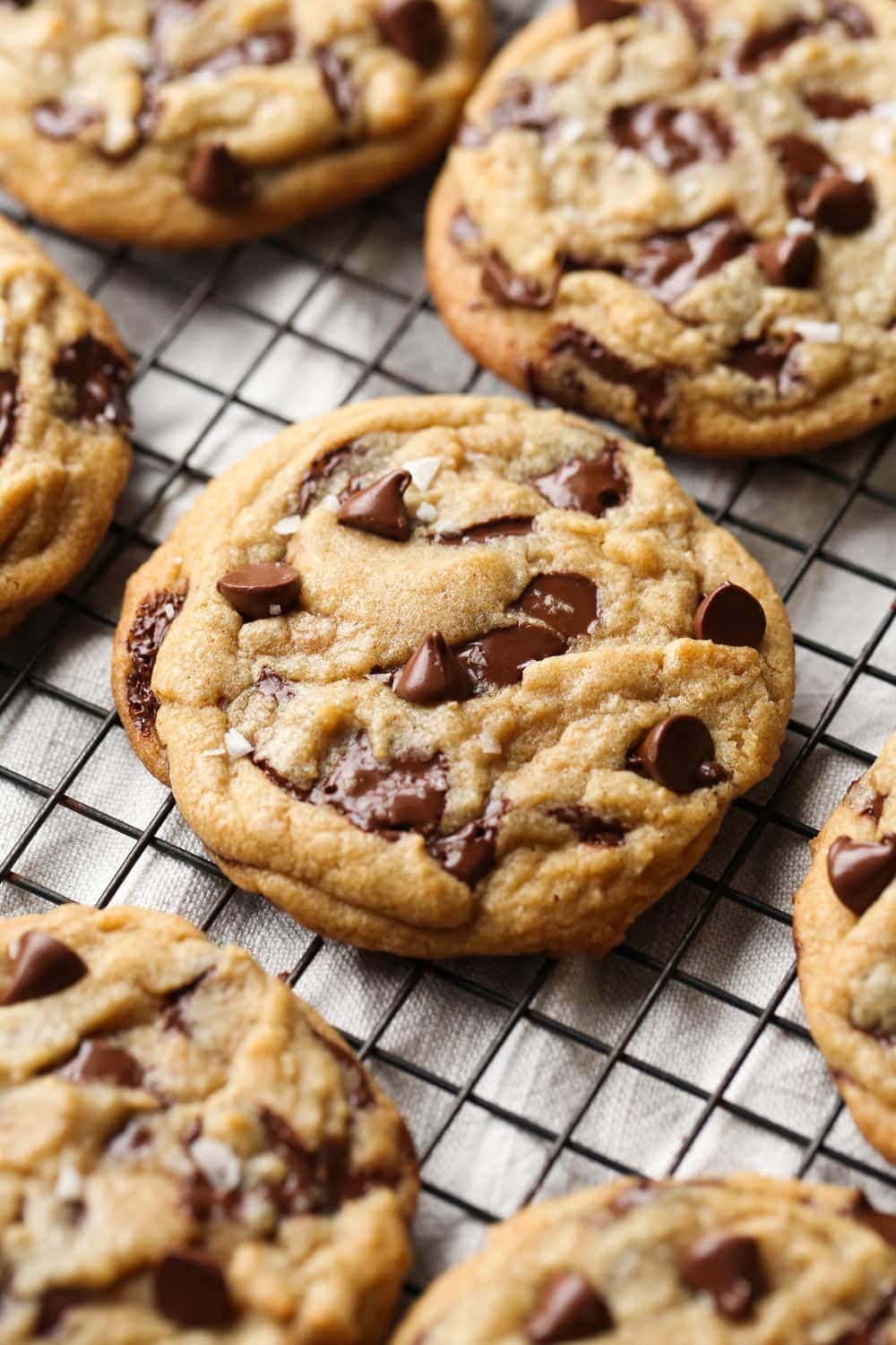 Beyond Basics: The Best Chewy Browned Butter Salted Chocolate Chip Cookies